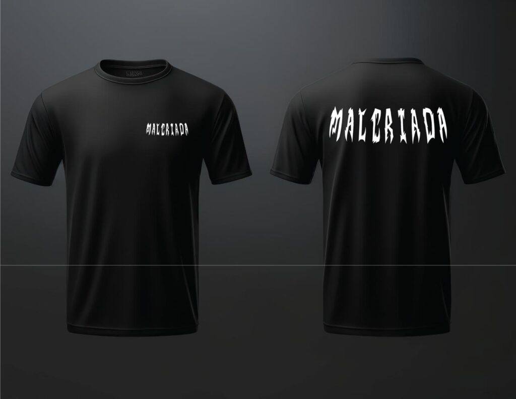 Playera Malcriada Logo