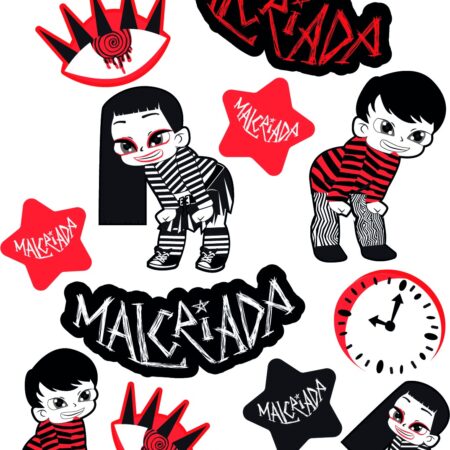 Tatuajes temporales - Malcriada Cartoon